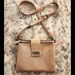 Jordache Light Pink Crossbody Bag